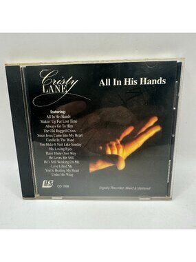 Cristy Lane All In His Hands CD 1988 Gospel Album LS Records USA